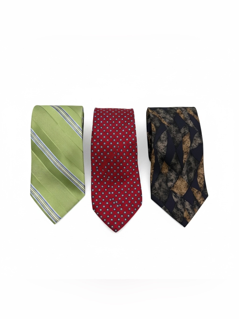 Men’s Necktie Lot of 3 Michael Kors, Boston Trader, Barrington, EUC